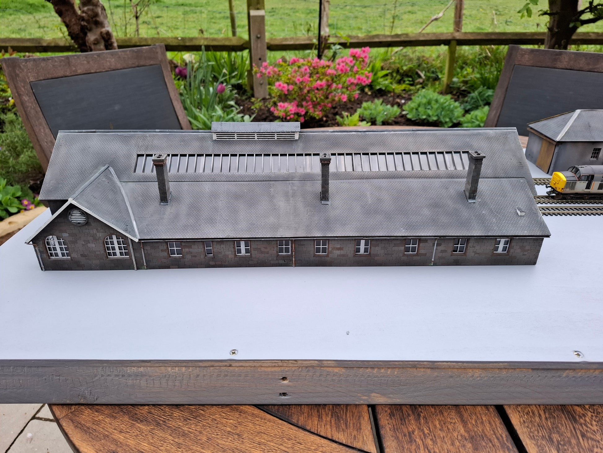 Thurso Railway Station - Model Railway Kit Pop Up Design 3D DIY Wooden Craft Model Builds