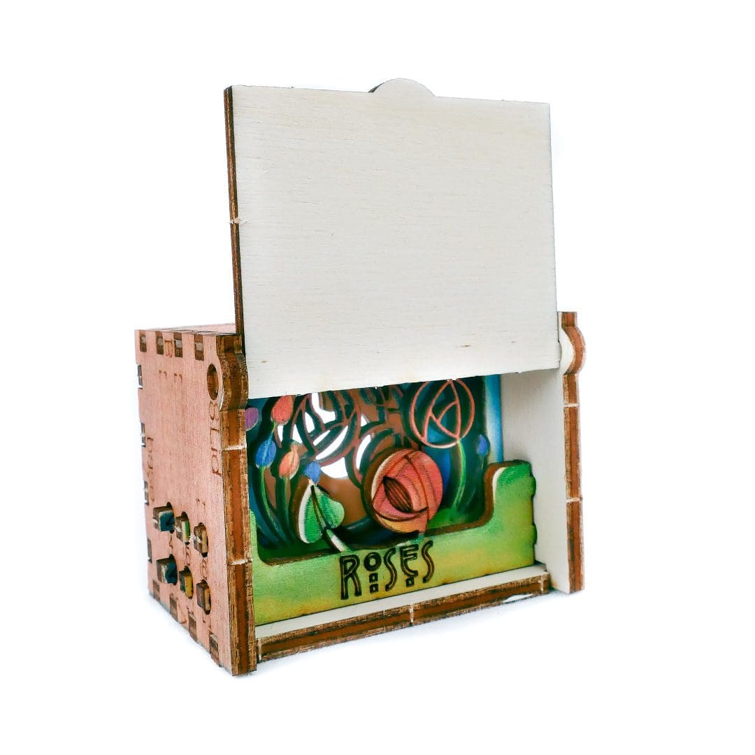 Box of Roses Charles Rennie Mackintosh Style| Box silhouette