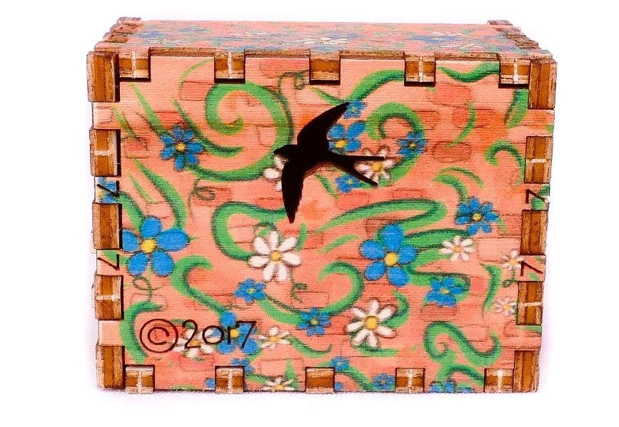 Birthday Bird Box | Box silhouette