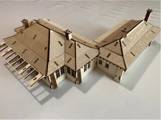 Ballachulish Railway Station - Model Railway crafting model kit