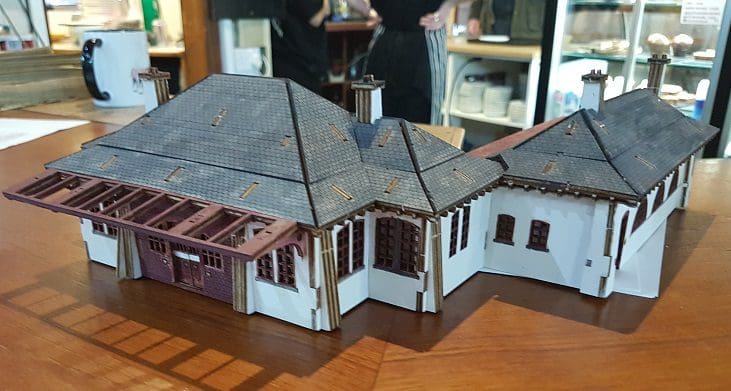 Ballachulish Railway Station - Model Railway crafting model kit