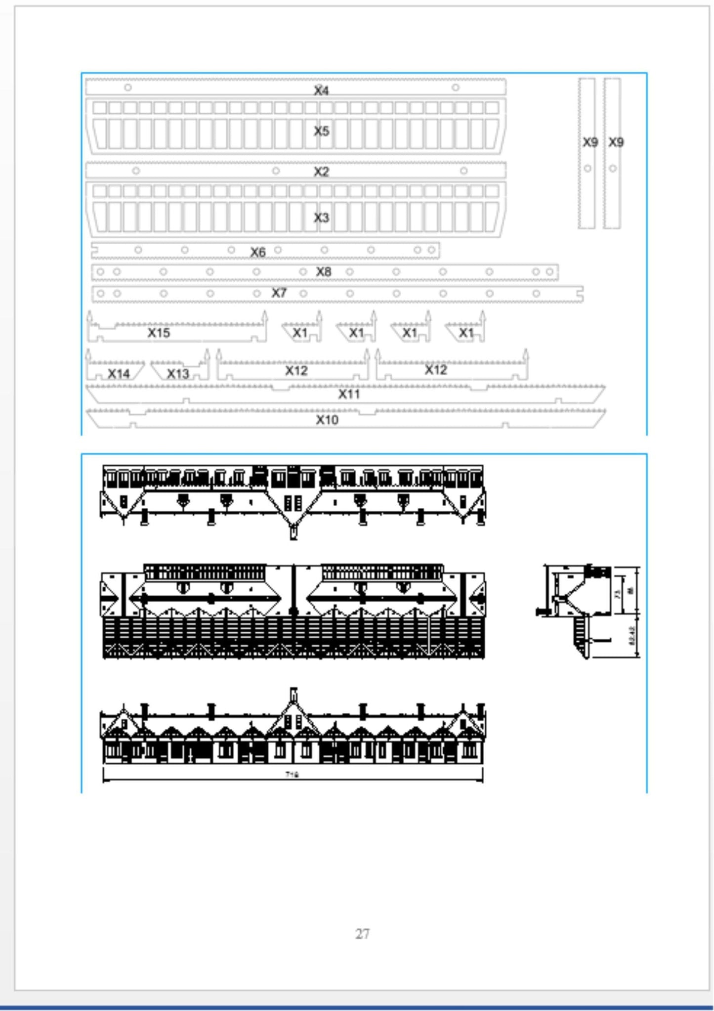 Crieff Railway Station - Model Railway crafting model kit