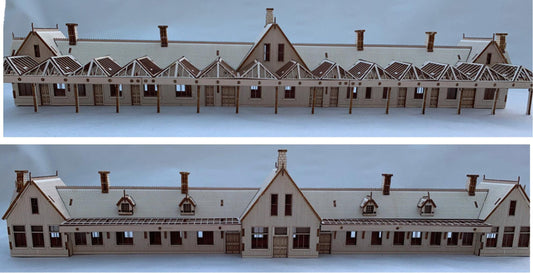 Crieff Railway Station - Model Railway crafting model kit