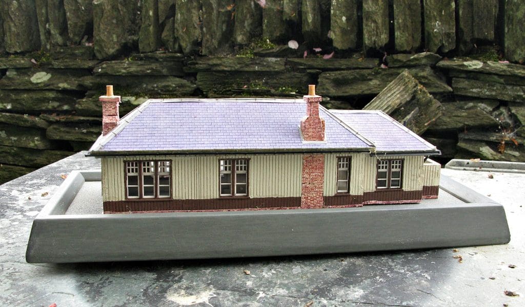 Dornoch Station Pop Up Design 3D Wooden Interactive Gift Card DIY Craft Model Builds
