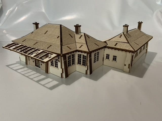 Ballachulish Railway Station - Model Railway crafting model kit