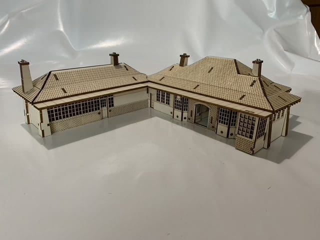 Ballachulish Railway Station - Model Railway crafting model kit