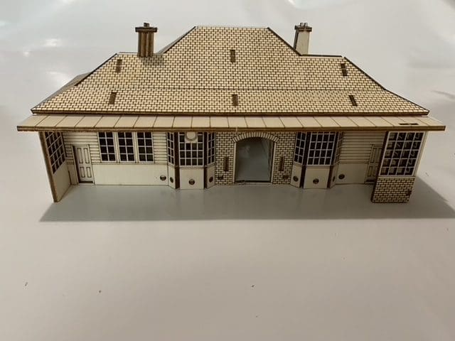 Ballachulish Railway Station - Model Railway crafting model kit