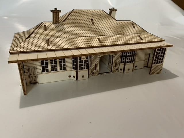 Ballachulish Railway Station - Model Railway crafting model kit