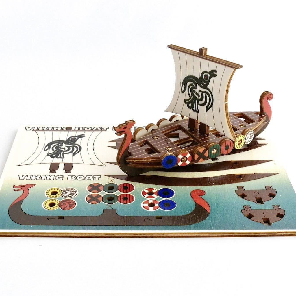 Viking Boat - model craft kitt