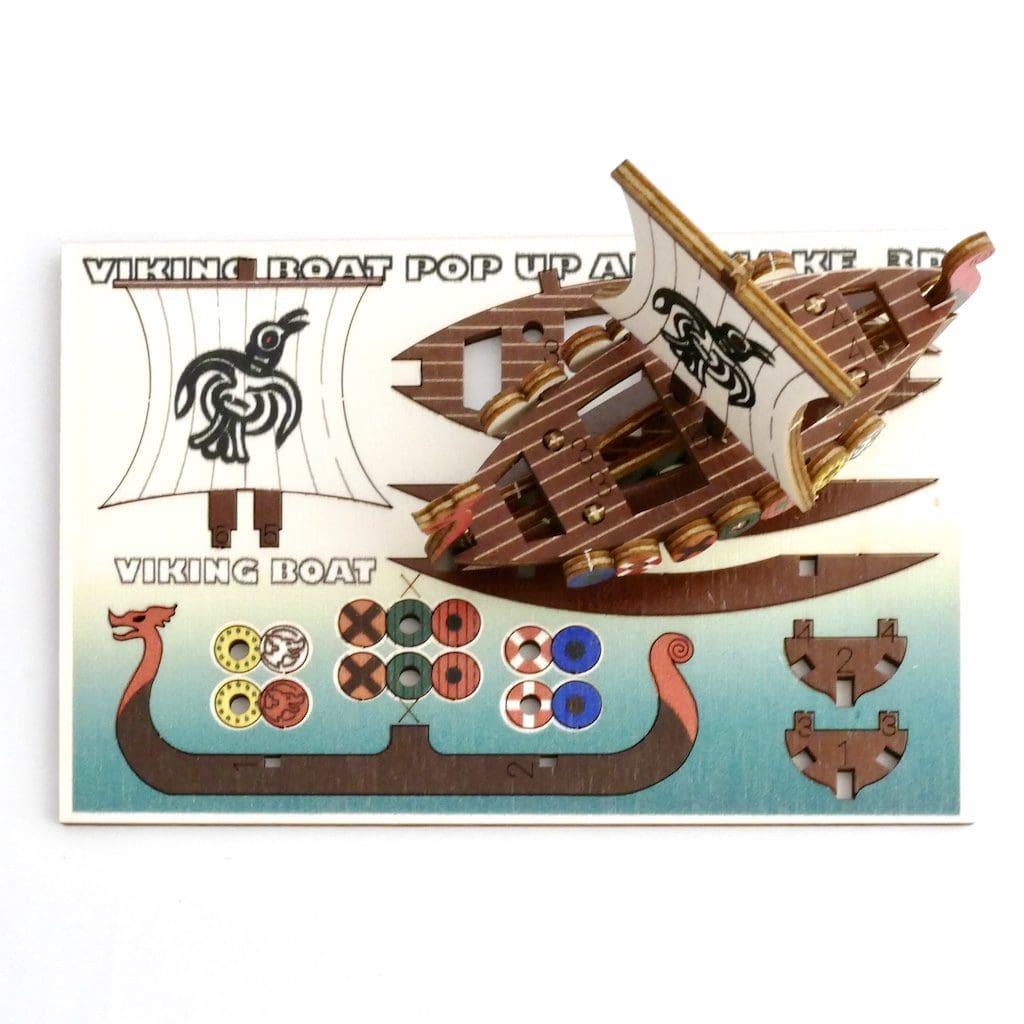 Viking Boat - model craft kit