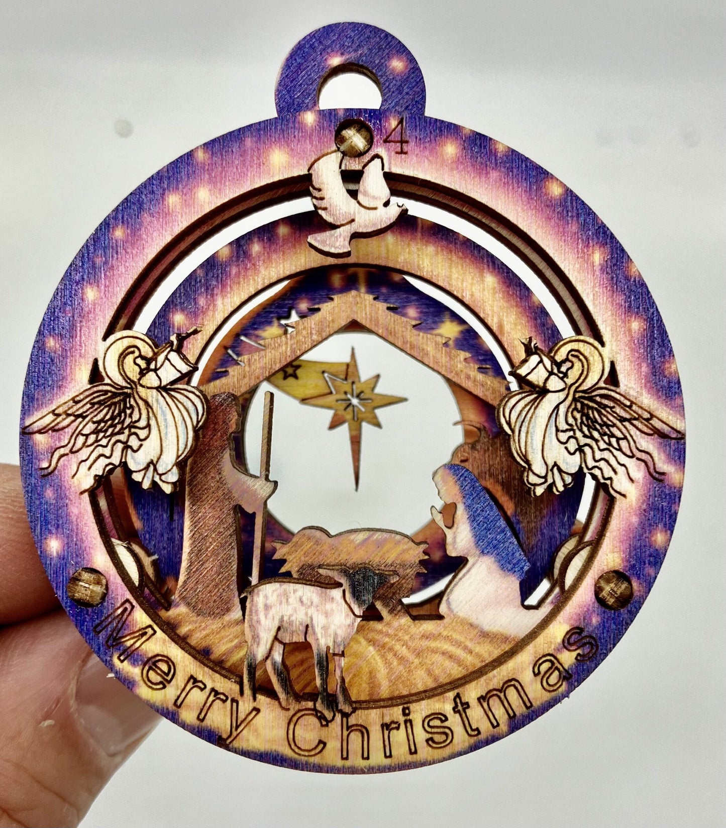 Nativity Bauble