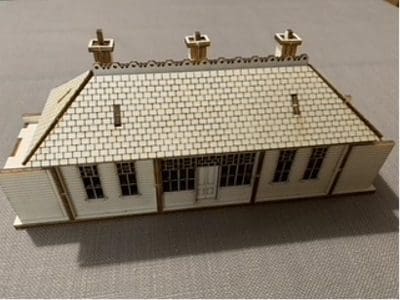 Longmorn Station - Fun Pop Up 3D Wooden Gift Card | Craft