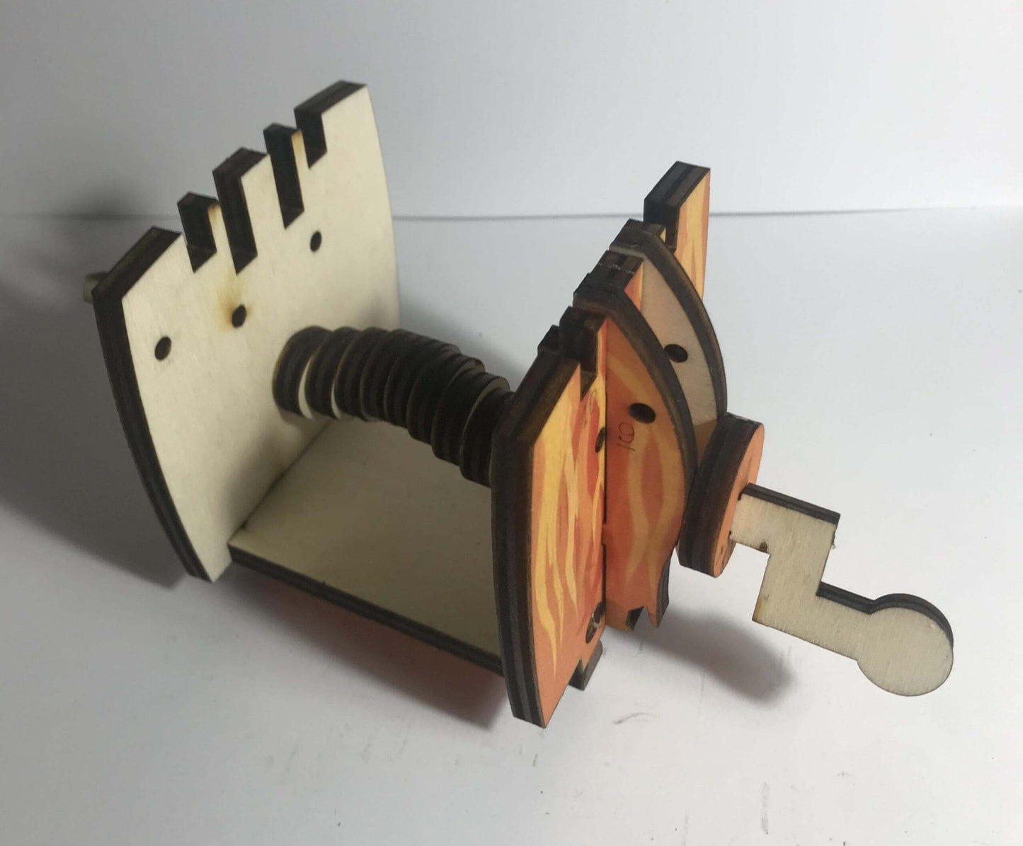 Mechanical Highland Coo (Cow) kit - Fun Pop Up 3D Wooden Gift Card | Craft