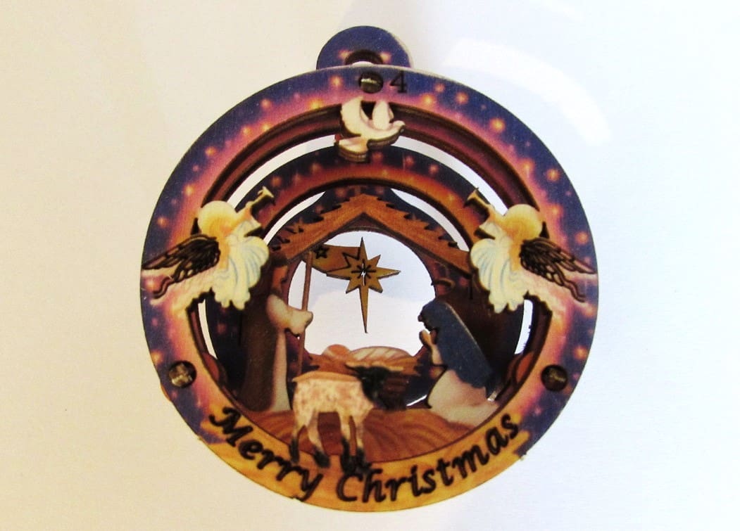 Nativity Bauble
