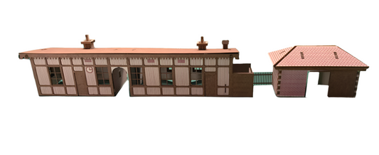 Killin Station - Model Railway Build Pop Up Design 3D DIY Wooden Craft Model Builds