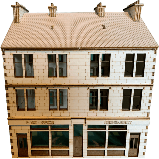 Traditional Lanarkshire Tenement model railway craft kit