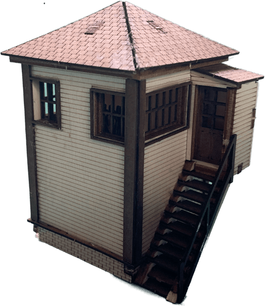 Fairlie Signal Cabin - Model Railway craft kit