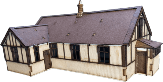 Leanach Tin Church - Model Railway craft kit