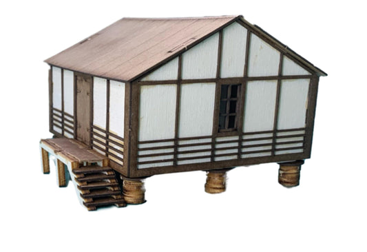 LMS Provender Goods Shed - Model Railway Build Pop Up Design 3D DIY Wooden Craft Model Builds