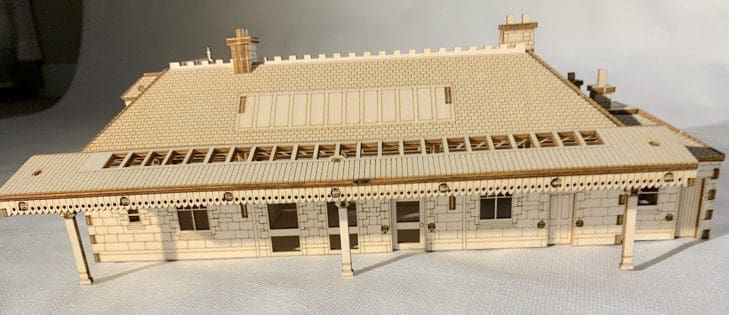 Aberdour Station - Model Railway crafting model kit