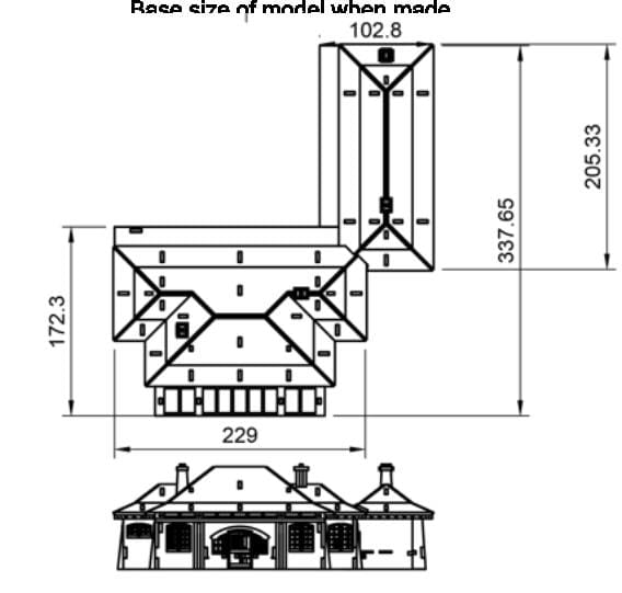Ballachulish Railway Station - Model Railway crafting model kit