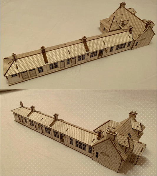 Boat of Garten Station - Model Railway crafting model kit