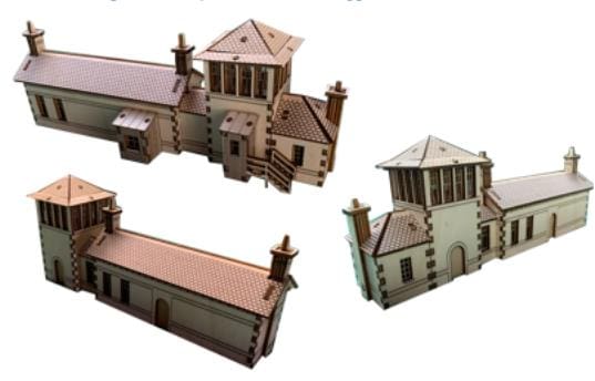 Corrour Signal Box Cottage - Model Railway crafting model kit