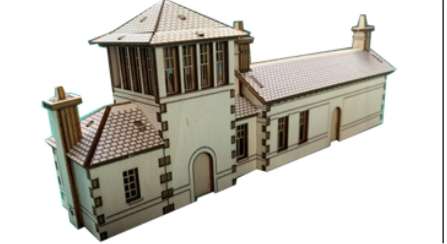 Corrour Signal Box Cottage - Model Railway crafting model kit