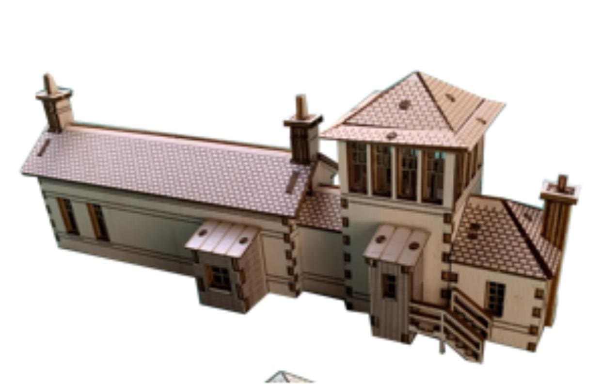 Corrour Signal Box Cottage - Model Railway crafting model kit