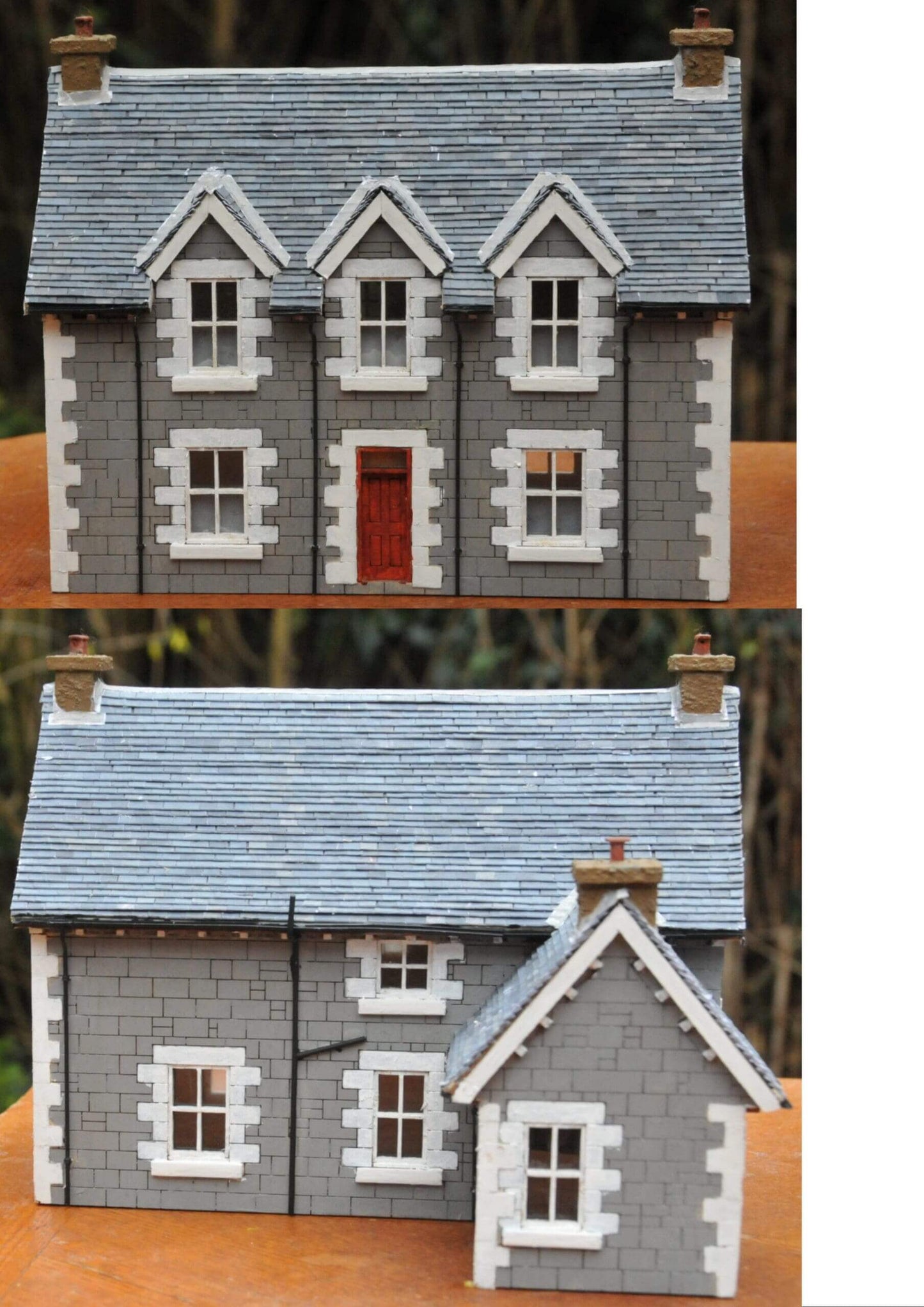 Highland Villa - Fun Pop Up 3D Wooden Gift Card | Craft