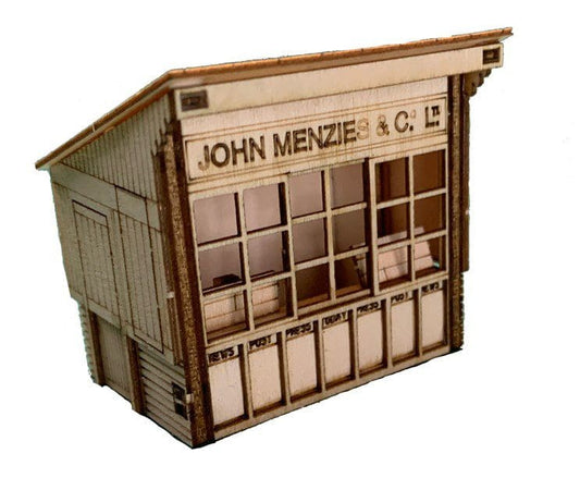 Kiosk - Model Railway Build Pop Up Design 3D DIY Wooden Craft Model Builds