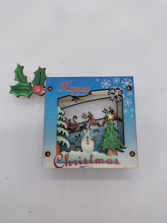 Christmas Sleigh Scene