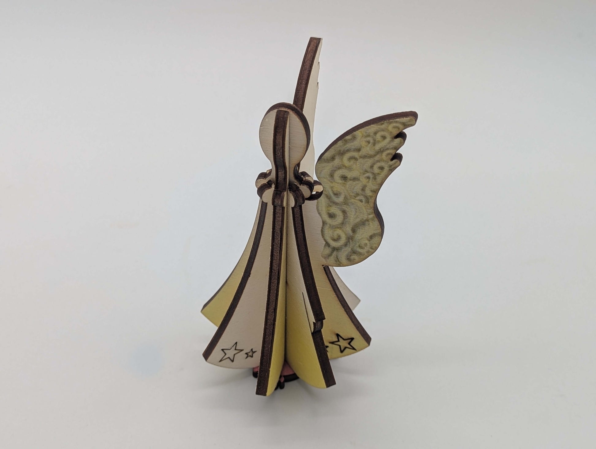 Christmas Angel decoration - 3D diy craft gift