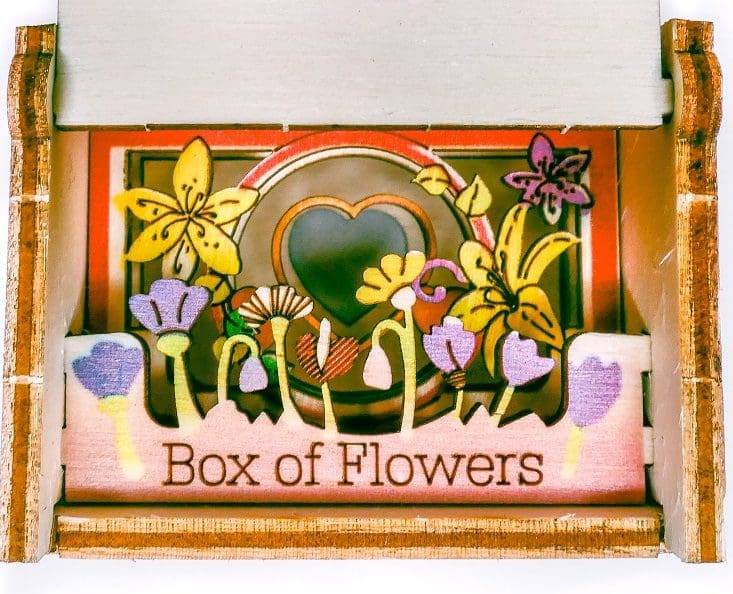 Box of Flowers | Box silhouette