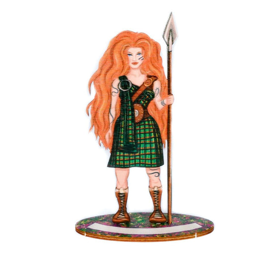 Scot's Woman with Spear