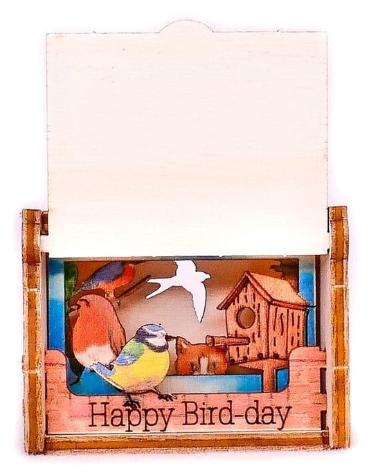 Birthday Bird Box | Box silhouette