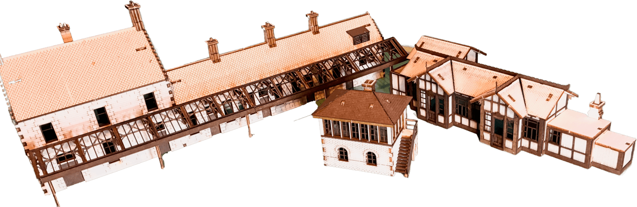 Dalmally Up-Line Station - Model Railway Kit