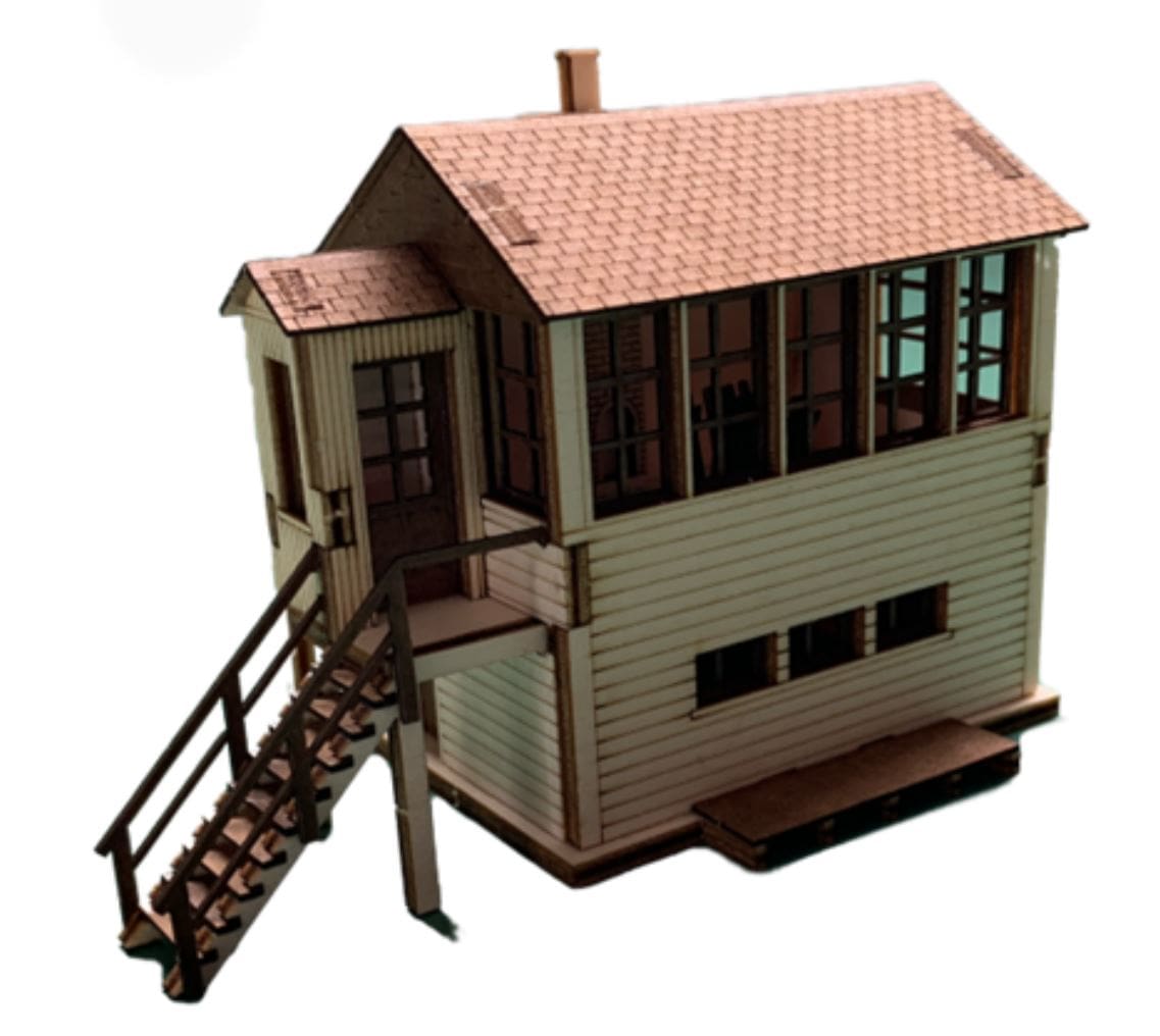 Dufftown Signal Box | Updated design 2024 Pop Up Design 3D Wooden Interactive Gift Card DIY Craft Model Builds