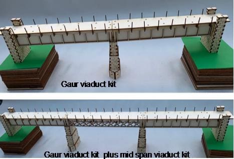 Viaduct Kit:  Gaur Kit OO gauge only