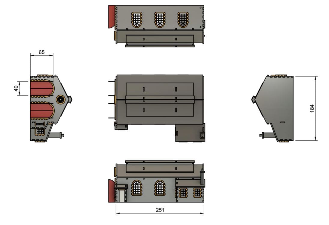 Highland Engine Shed (Double Track) | Updated design 2024