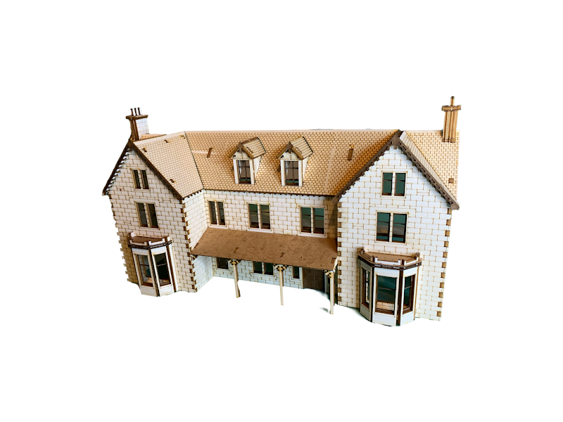 Highland Hotel - 3D Pop Up Designs model kit