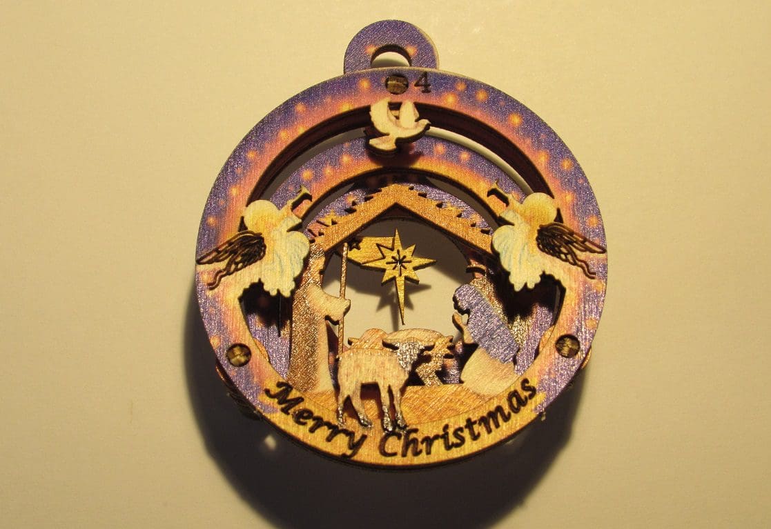 Nativity Bauble