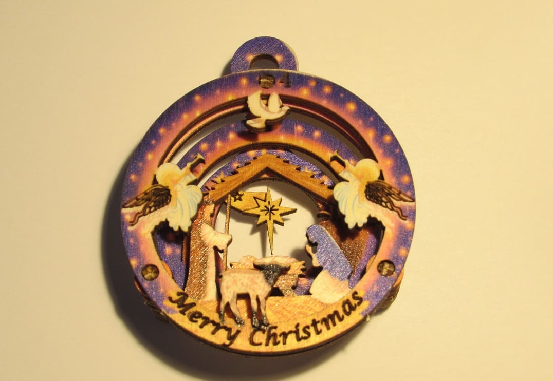 Nativity Bauble