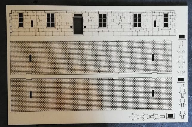 Grantown on Spey East Station Pop Up Design 3D Wooden Interactive Gift Card DIY Craft Model Builds