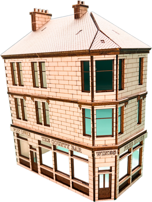 Lanarkshire Tenement Corner LOW RELIEF