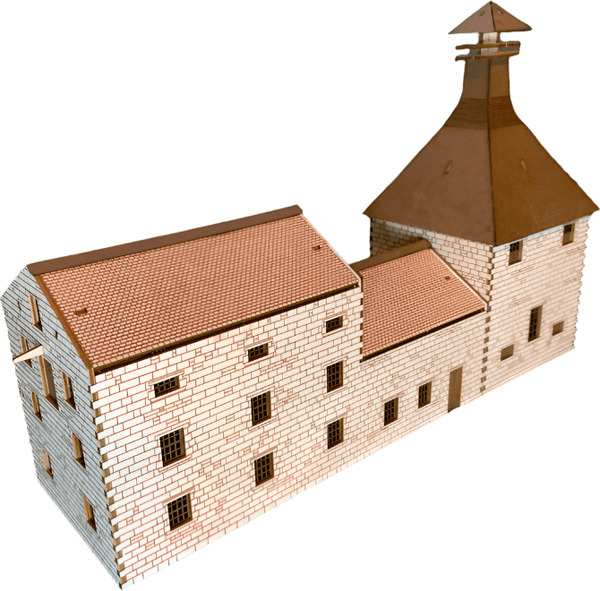 Distillery A Kit | Popup Design 3D Wooden Model – popupdesigns.co.uk
