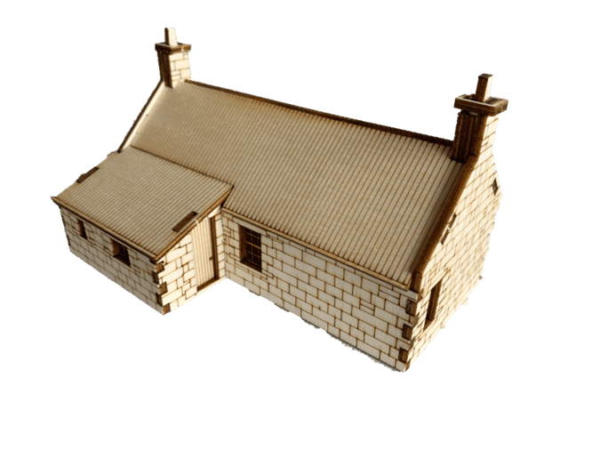 Highland Building Set - Authentic Tabletop Model Railway Kit