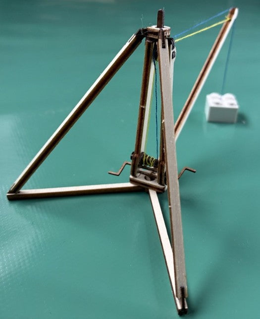 Derrick Crane model side view