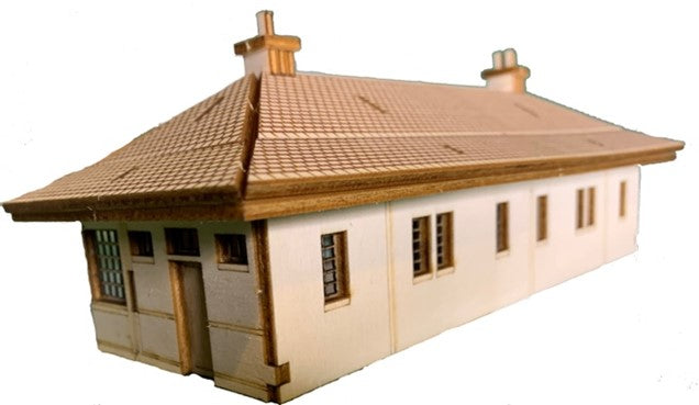 Glenfinnan Station Pop Up Design 3D Wooden Interactive Gift Card DIY Craft Model Builds