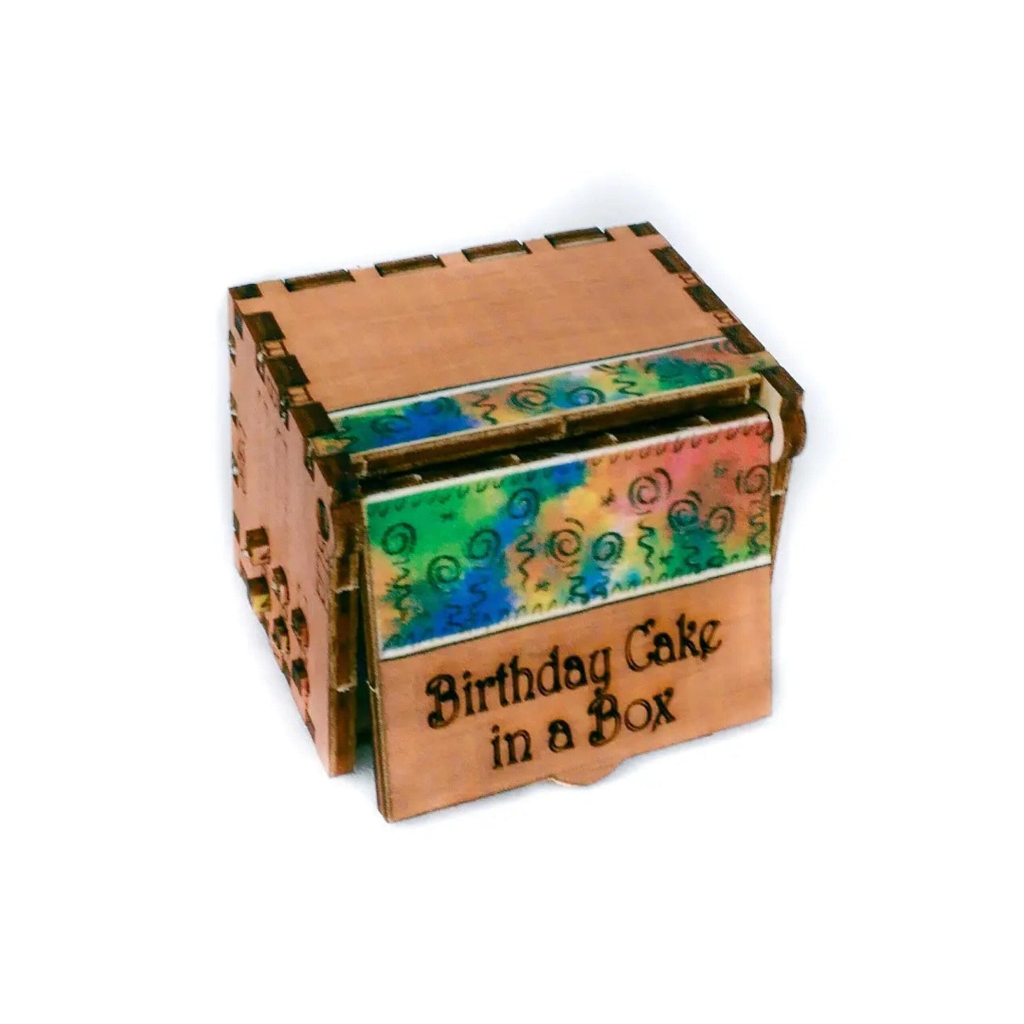 Birthday Cake Box | Box silhouette